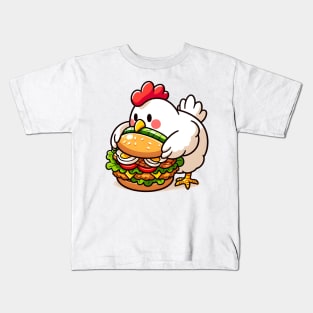 BLT chicken sandwich Kids T-Shirt